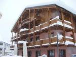 Italský hotel Arisch v zimě