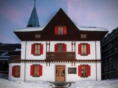 Italský hotel Aprica v zimě