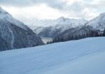 Aprica - zasněžená krajina